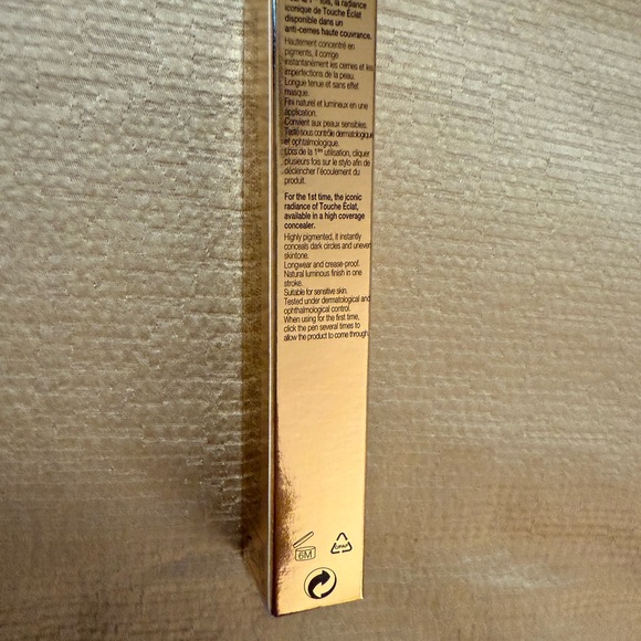 Yves Saint Laurent Touche Éclat High Cover Concealer - Gold & Black - Picture 6 of 6